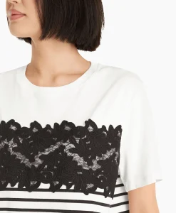Marccain Collectie T-Shirt Wc 48.10 J16 Print + 2 Kleurig