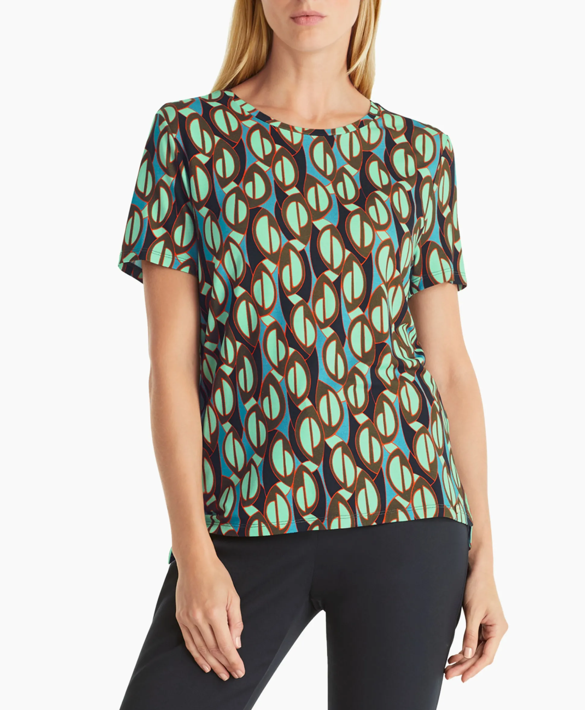 Marccain Collectie T-Shirt Wc 48.16 J02 Groen