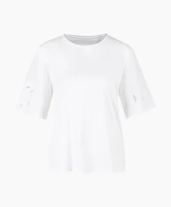 Marccain Collectie T-Shirt Wc 48.62 J81 Wit