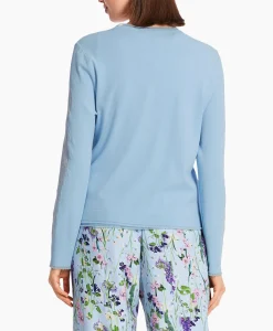 Marccain Collectie Vest Wc 39.13 M27 Licht Blauw