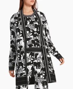 Marccain Collectie Vest Wc 39.18 M03 Print + 2 Kleurig