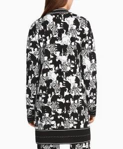 Marccain Collectie Vest Wc 39.18 M03 Print + 2 Kleurig