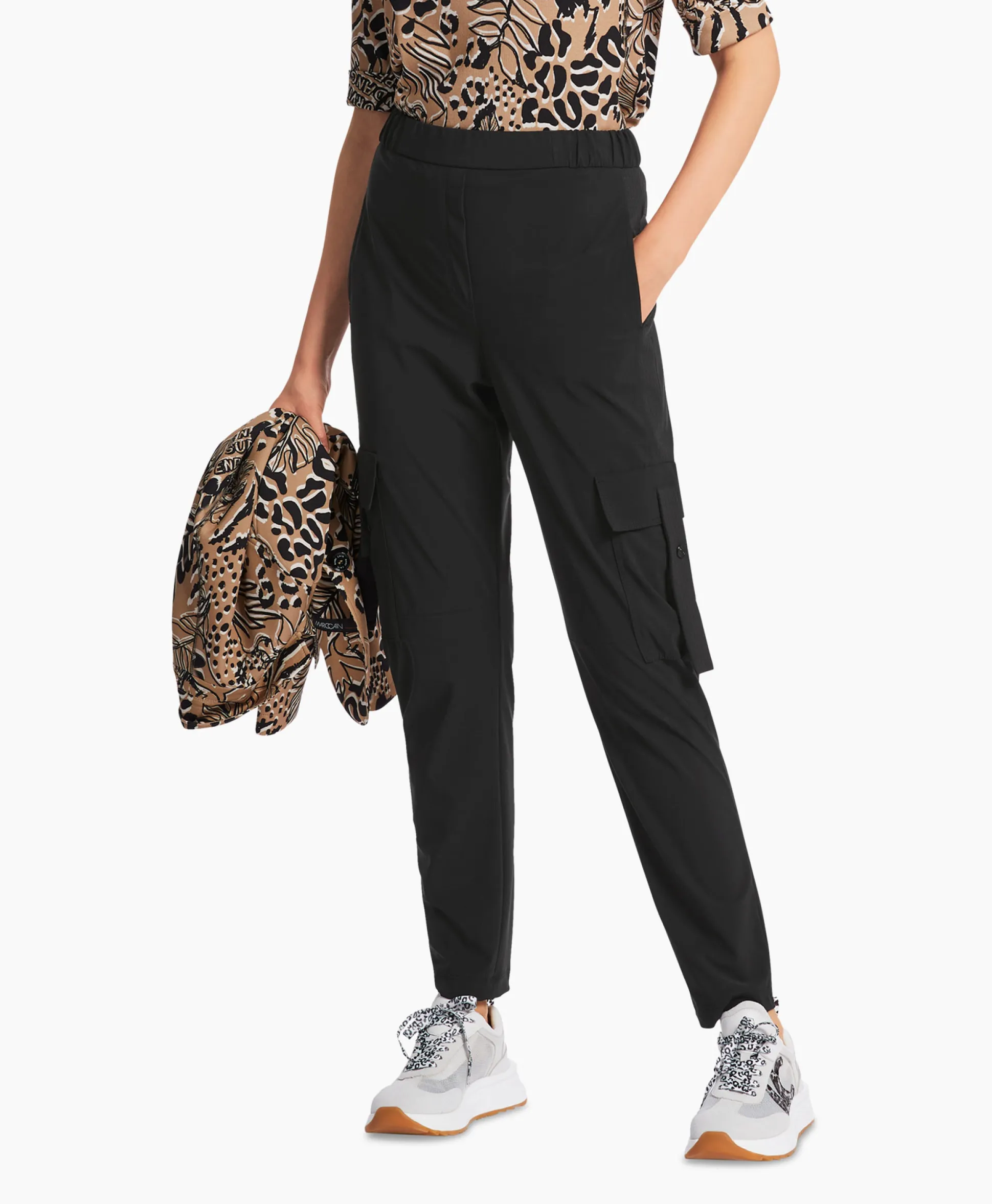 Marccain Sport Broek Ws 81.09 J05 Zwart