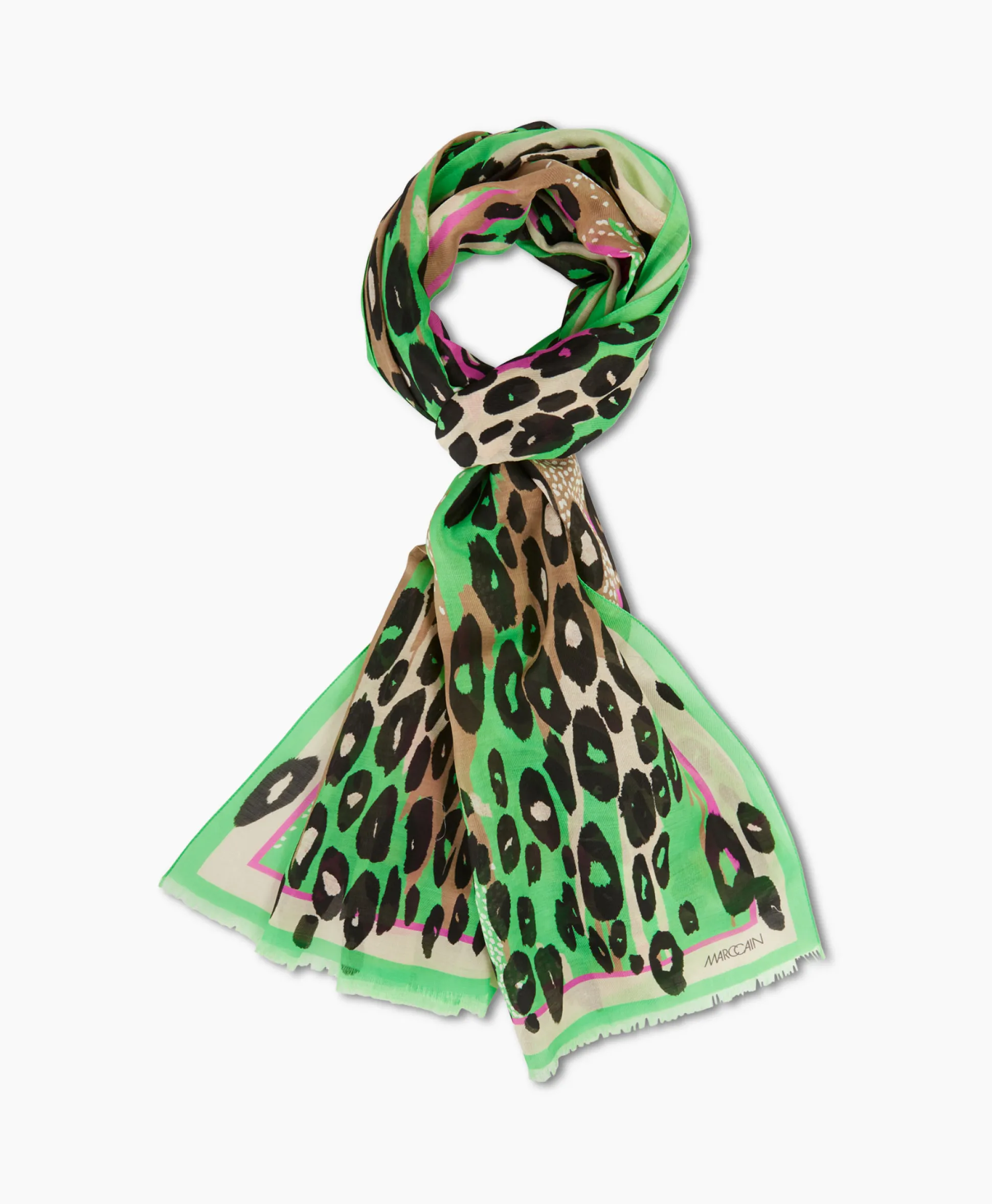 Marccain Sport Shawl Ws B4.07 Z09 Groen