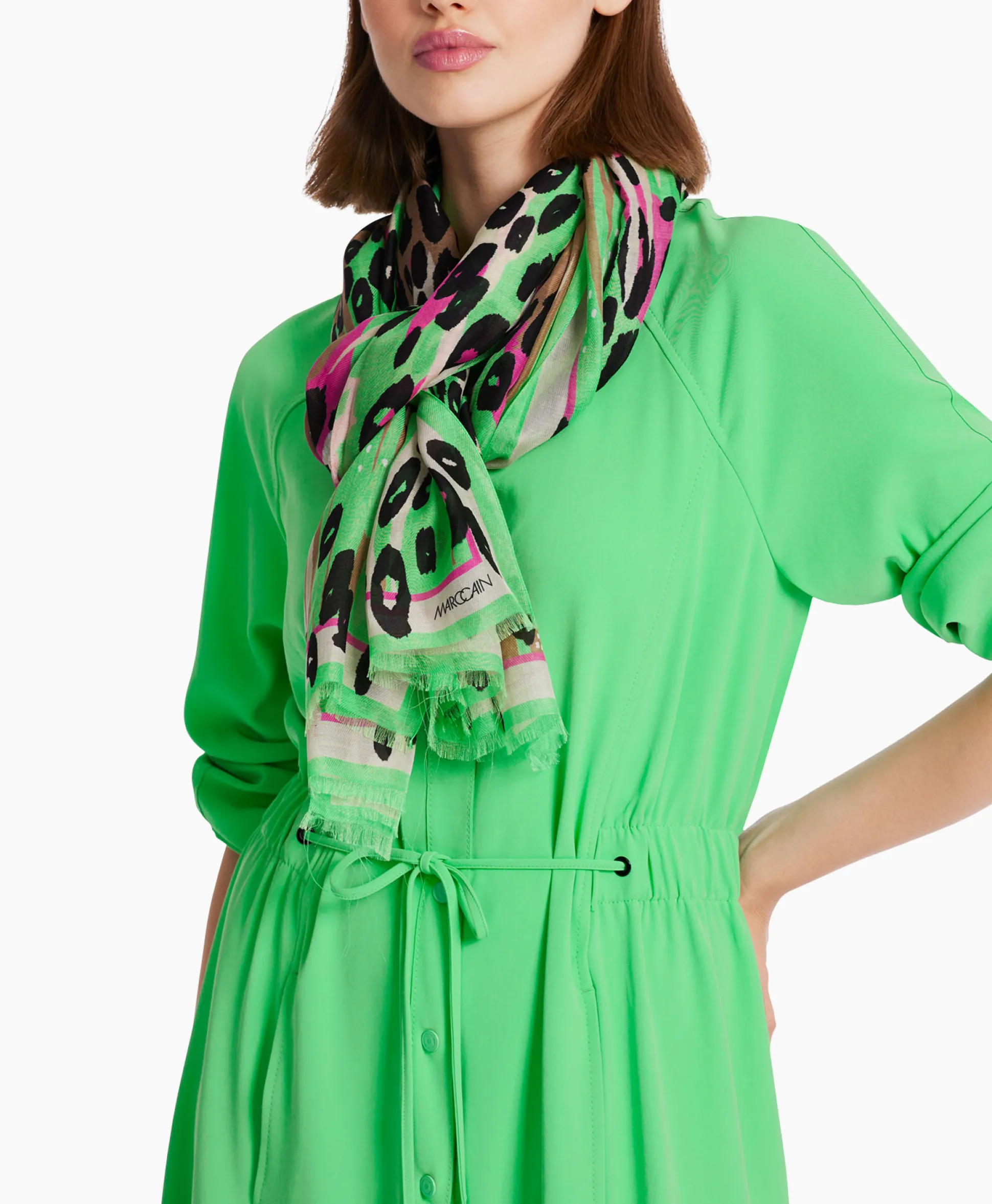 Marccain Sport Shawl Ws B4.07 Z09 Groen