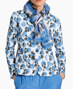 Marccain Sport Shawl Ws B4.07 Z27 Donker Blauw