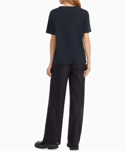 Marccain Sport T-Shirt Vs 48.20 J19 Midden Blauw