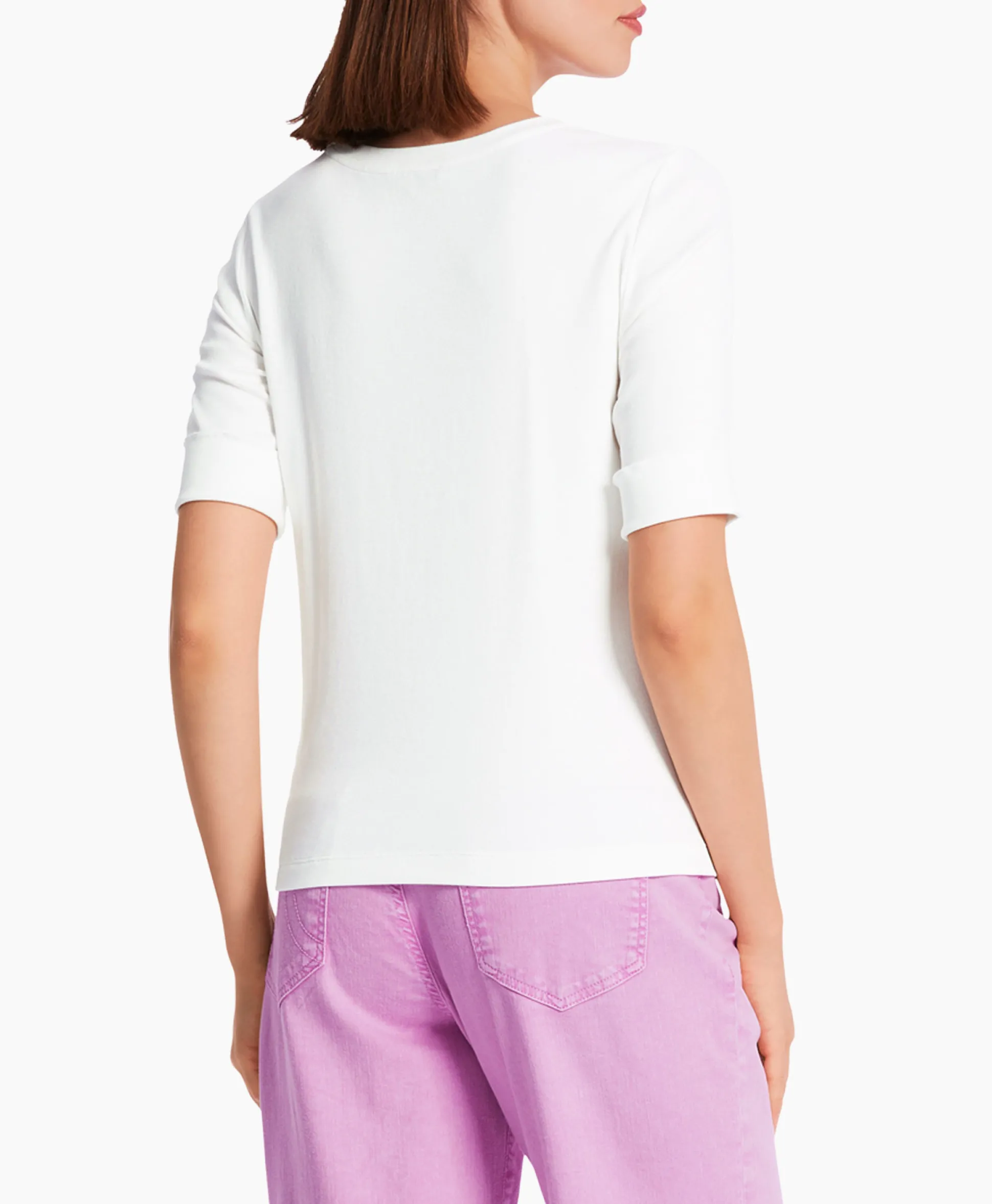 Marccain Sport T-Shirt Ws 48.28 J32 Off White