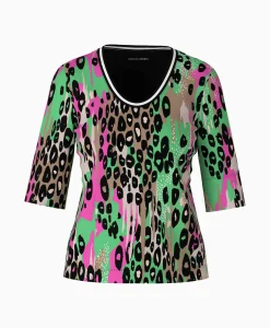 Marccain Sport T-Shirt Ws 48.19 J56 Groen