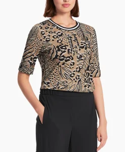 Marccain Sport T-Shirt Ws 48.38 J07 Zand