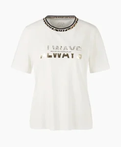Marccain Sport T-Shirt Ws 48.20 J27 Off White
