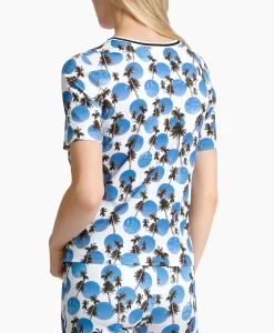 Marccain Sport T-Shirt Ws 48.75 J78 Donker Blauw