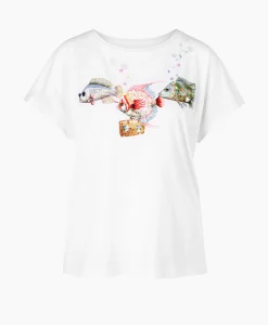 Marccain Sport T-Shirt Ws 48.58 J98 Wit