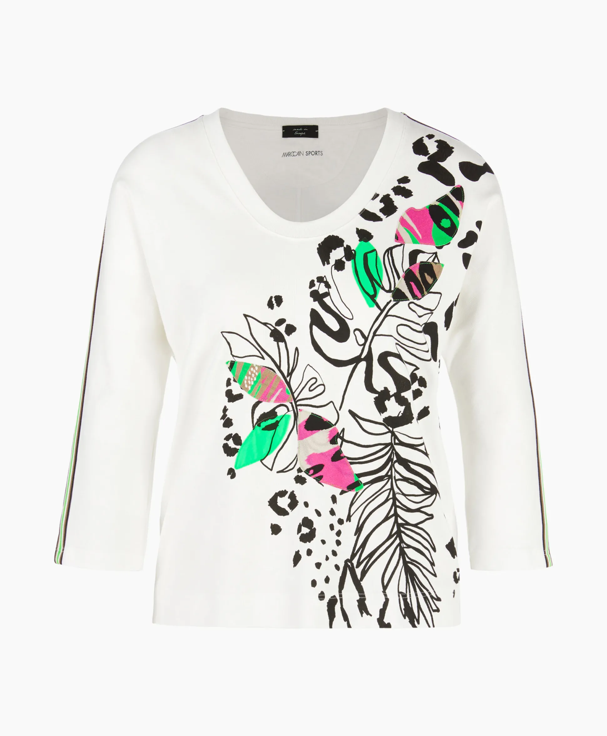 Marccain Sport T-Shirt Ws 48.18 J54 Off White