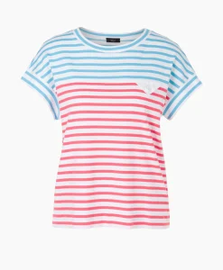 Marccain Sport T-Shirt Ws 48.42 J90 Blauw
