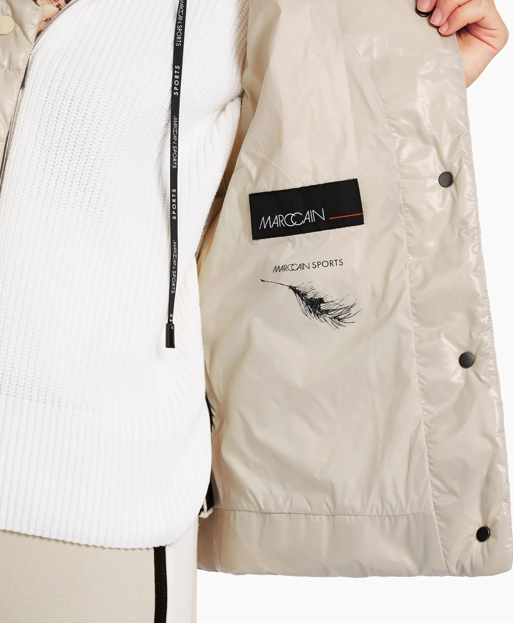 Marccain Sport Vest Ws 37.01 W02 Grijs