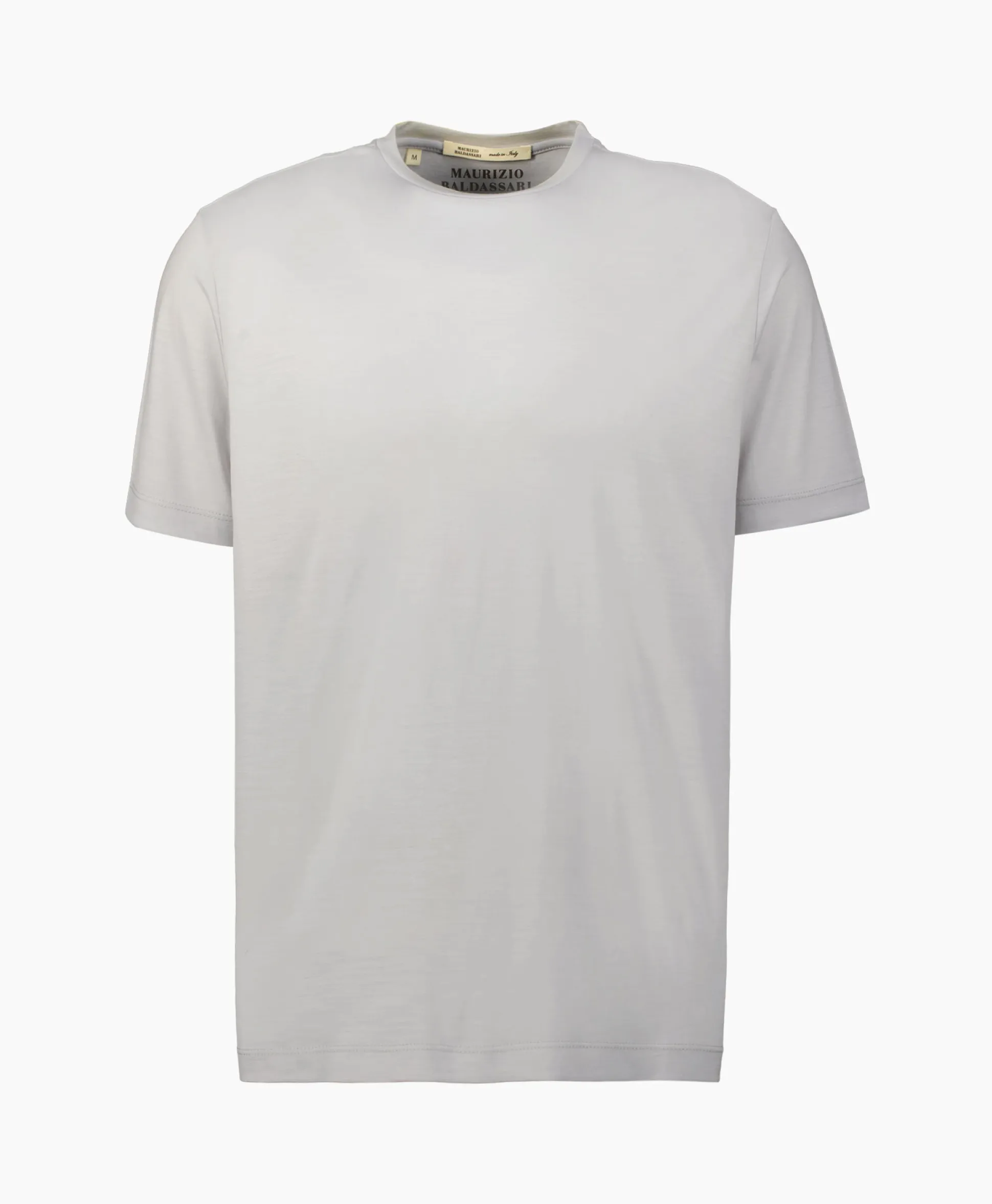 Maurizio Baldassari T-Shirt Korte Mouw Short Sleeves Beige