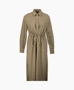 Maxmara Maxi Jurk Monia Bruin
