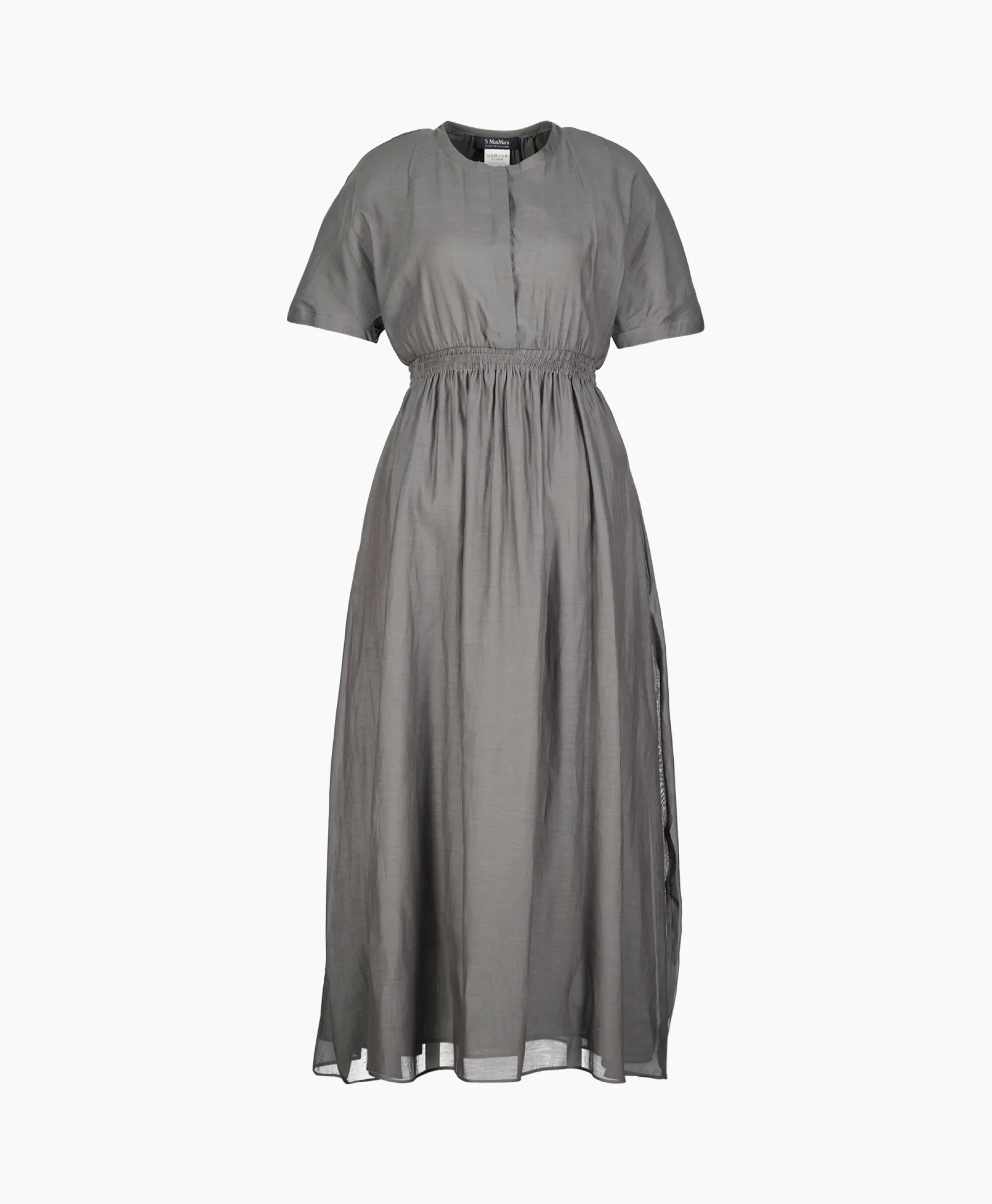 Maxmara Maxi Jurk Ribes Taupe