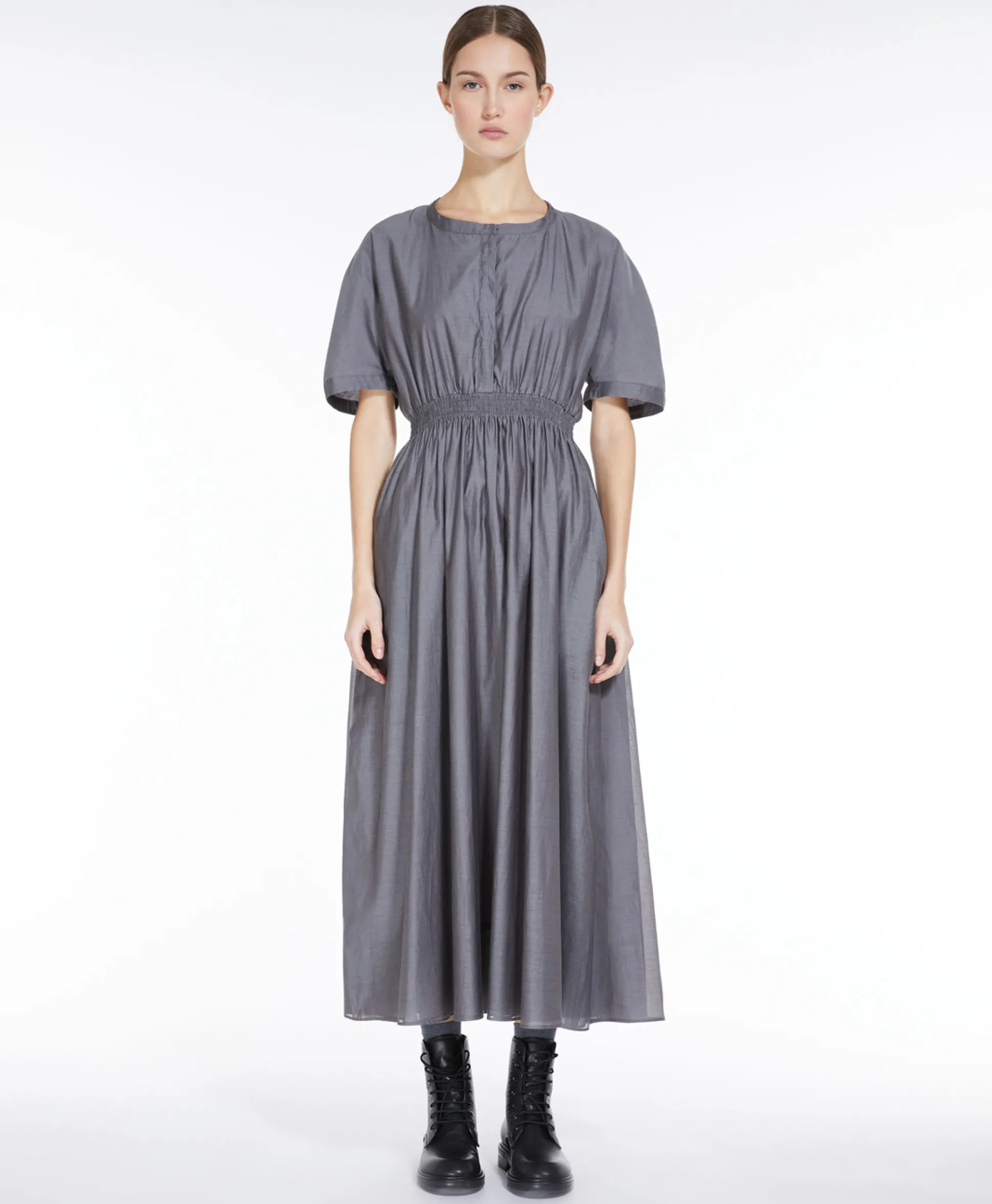 Maxmara Maxi Jurk Ribes Taupe