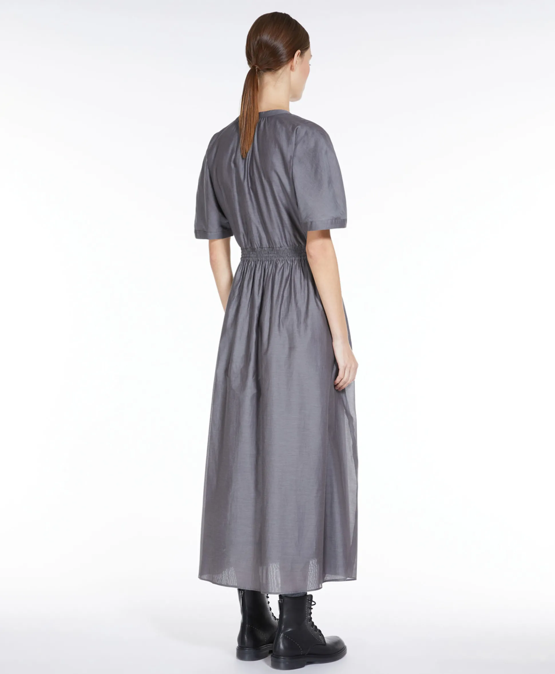 Maxmara Maxi Jurk Ribes Taupe