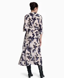 Munthe Midi Jurk Lysander Blauw