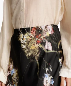 Munthe Midi Rok Carson Off White