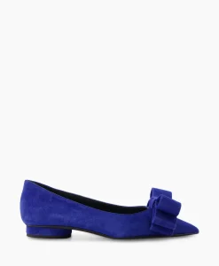 Natan Schoenen Ballerina Cam Electrico Leder Blauw
