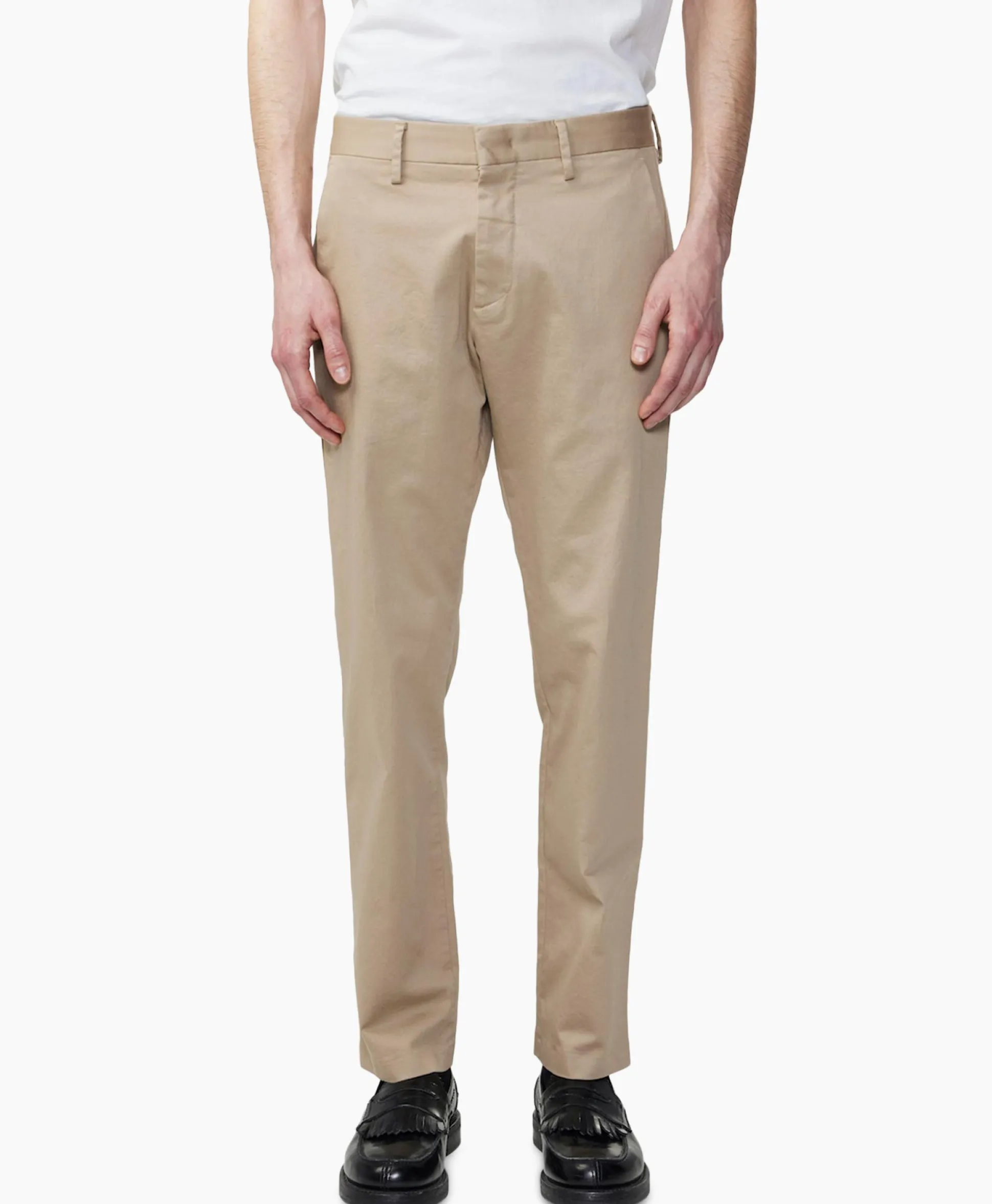 Nn07 Broek Theo 1420 Aw23 Beige