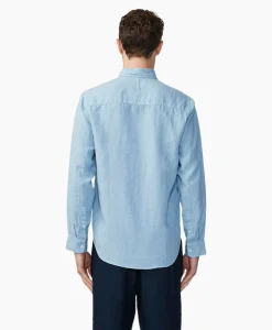 Nn07 Overhemd Arne Licht Blauw