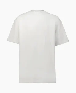 Nn07 T-Shirt Nat Logo Tee Wit