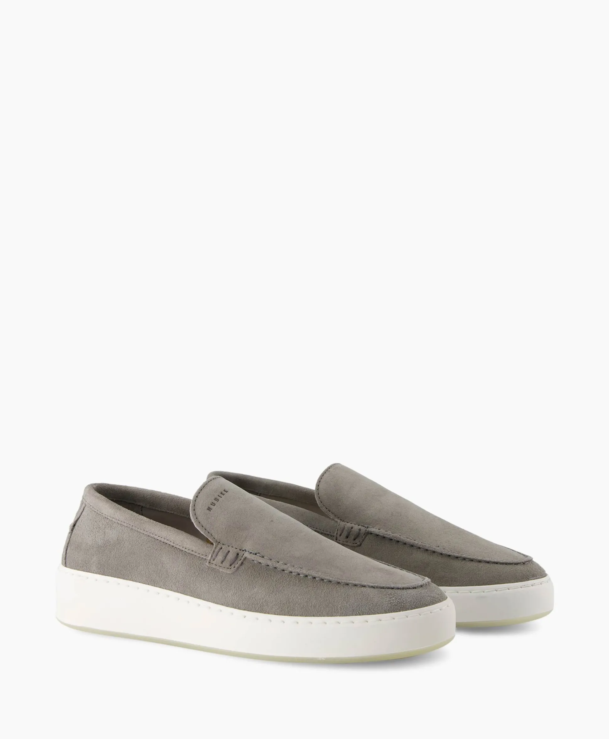 Nubikk Loafer Jiro Mio Licht Grijs