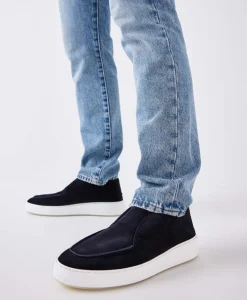 Nubikk Loafer Jiro Suo Donker Blauw