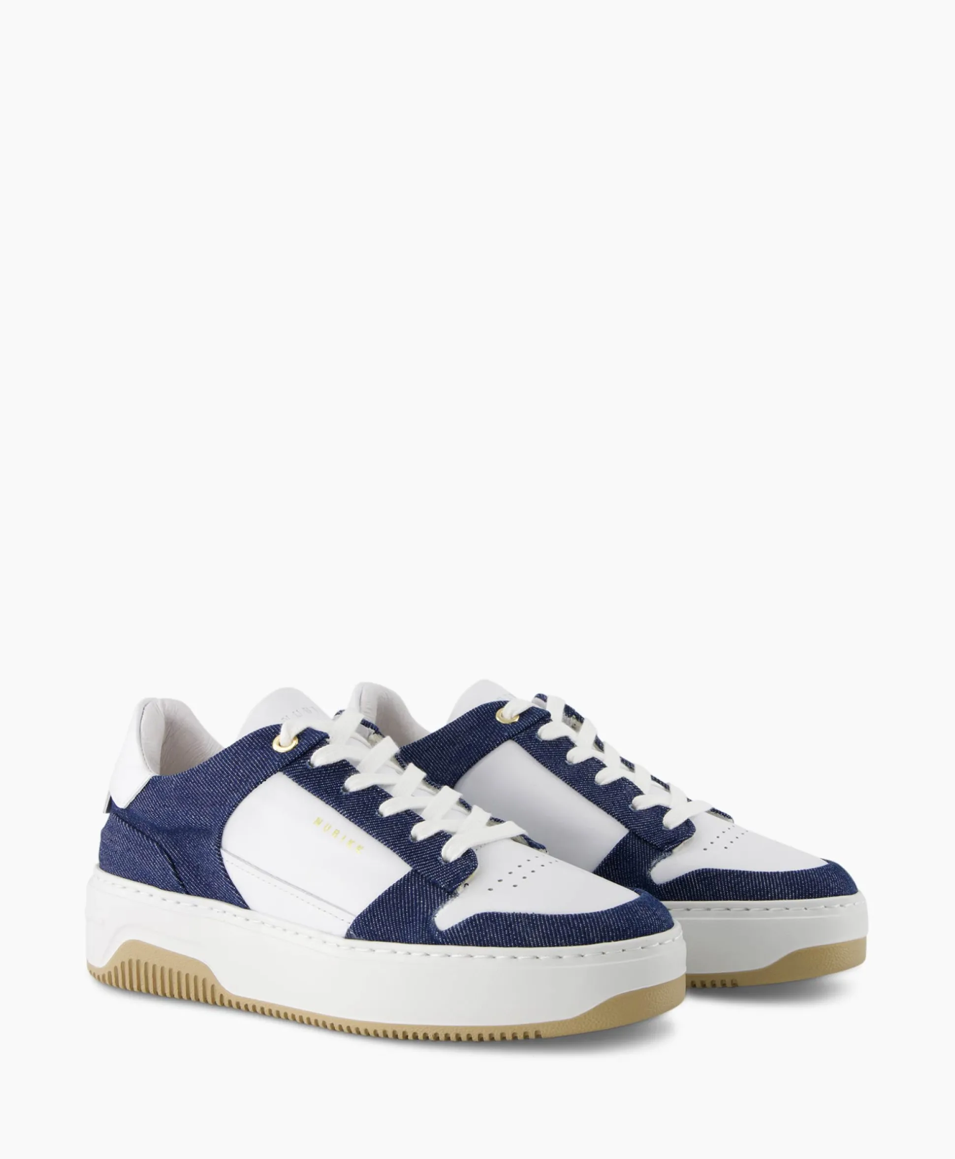 Nubikk Sneaker Basket Court Wit