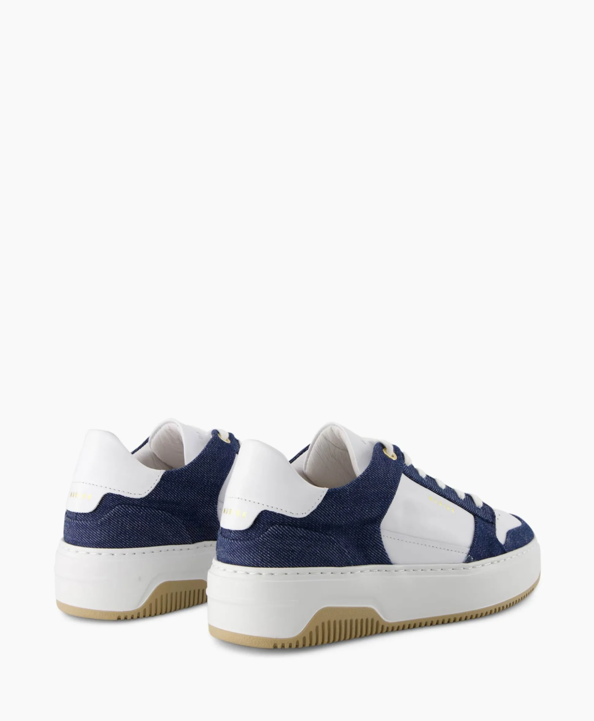 Nubikk Sneaker Basket Court Wit