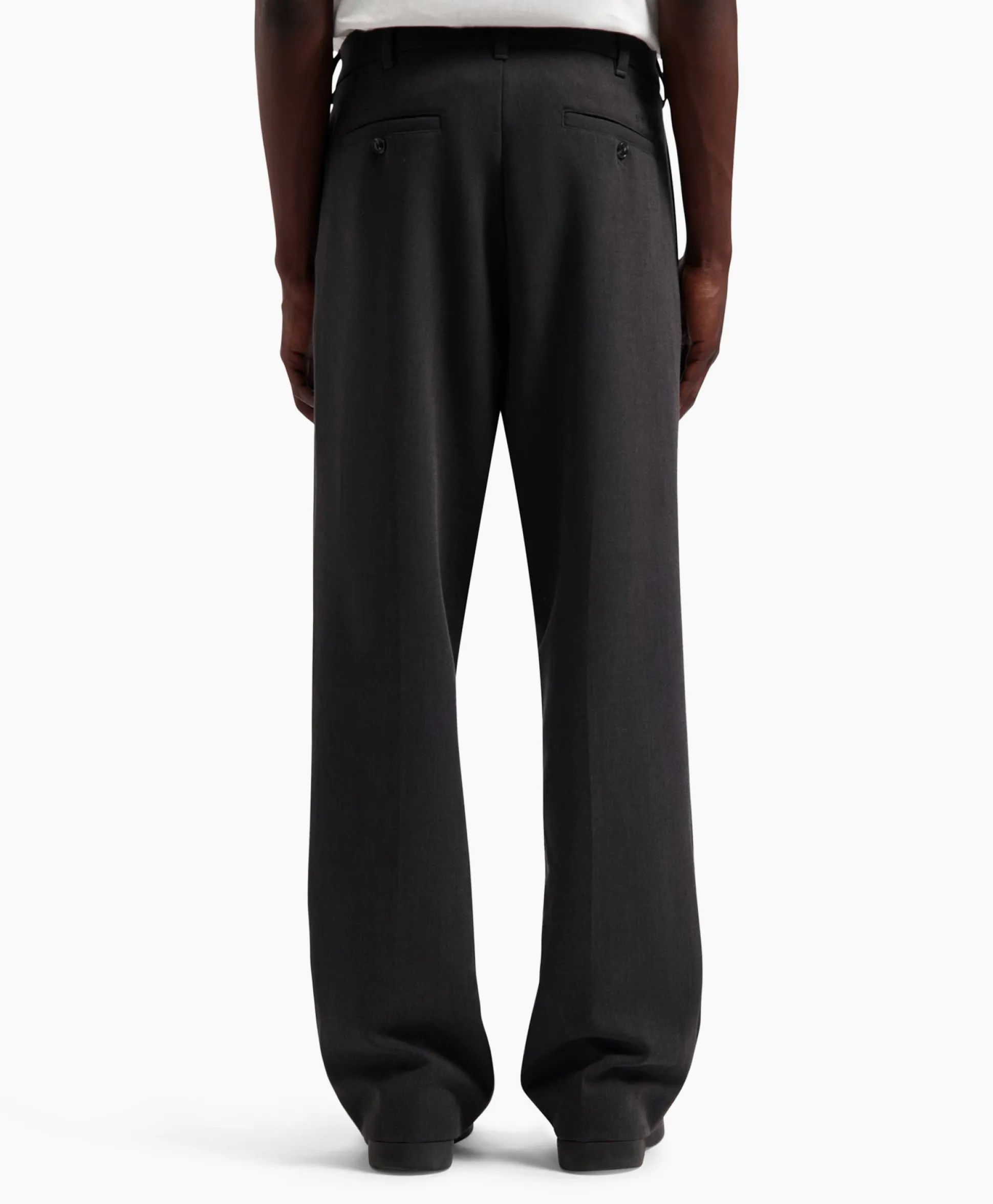 Olaf Hussein Broek Tailored Grijs