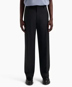 Olaf Hussein Broek Tailored Zwart