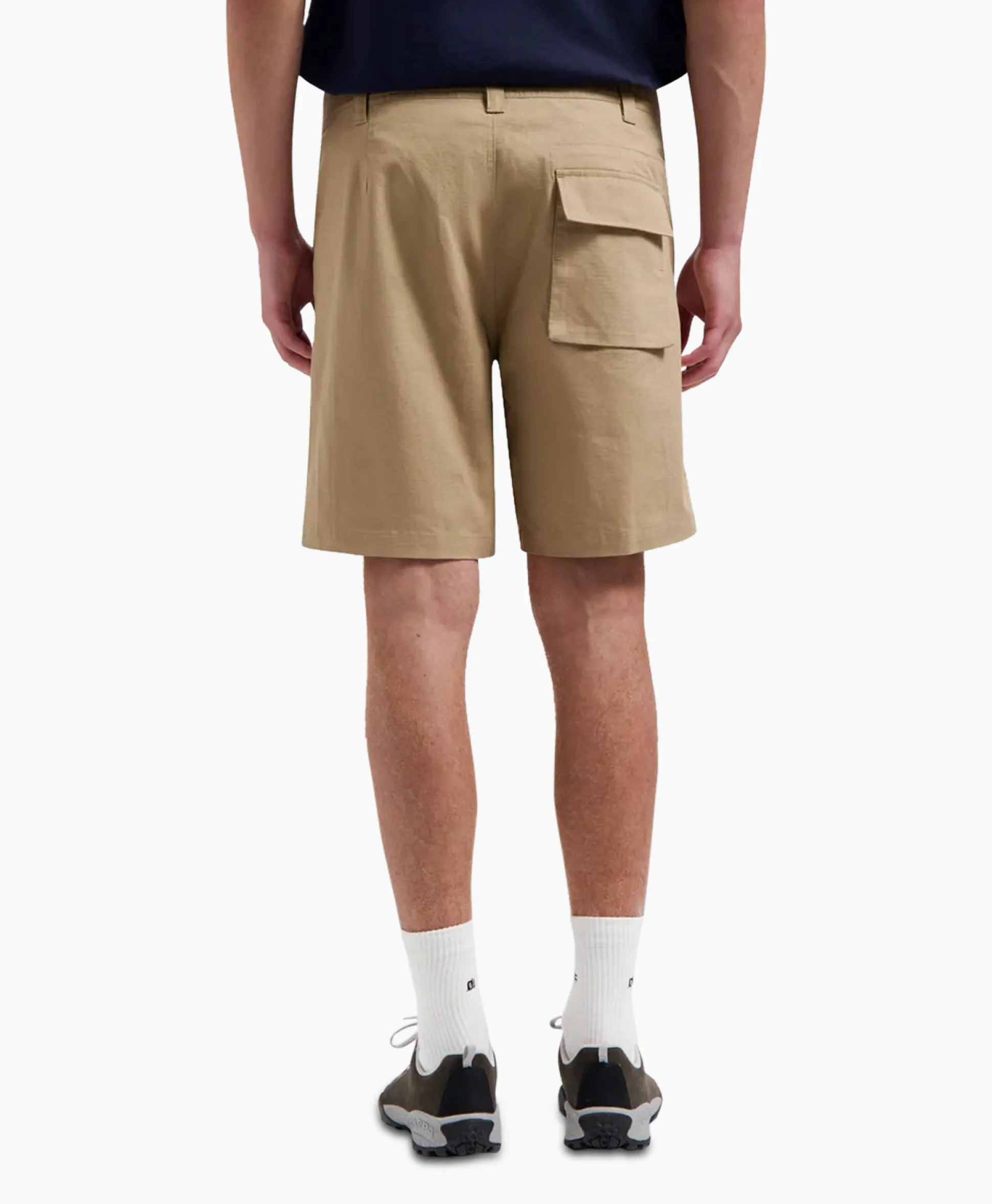 Olaf Hussein Korte Broek Utility Khaki