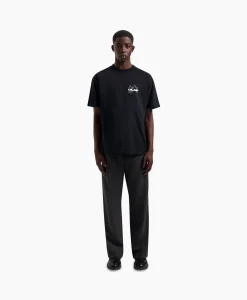 Olaf Hussein T-Shirt Transit Tee Zwart