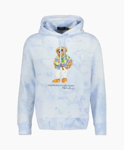 Ralph Lauren Hoodie Riviera Bear Licht Blauw