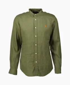 Ralph Lauren Overhemd Pd Linen Antraciet