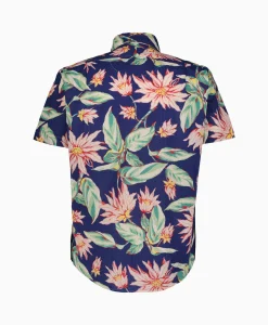 Ralph Lauren Overhemd Short Sleeve Tropical Groen