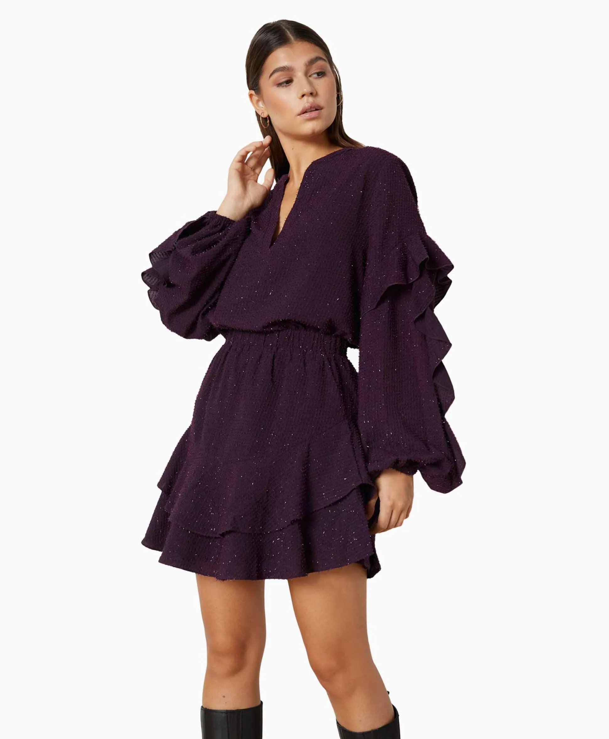 Refined Department Minirok Max Paars