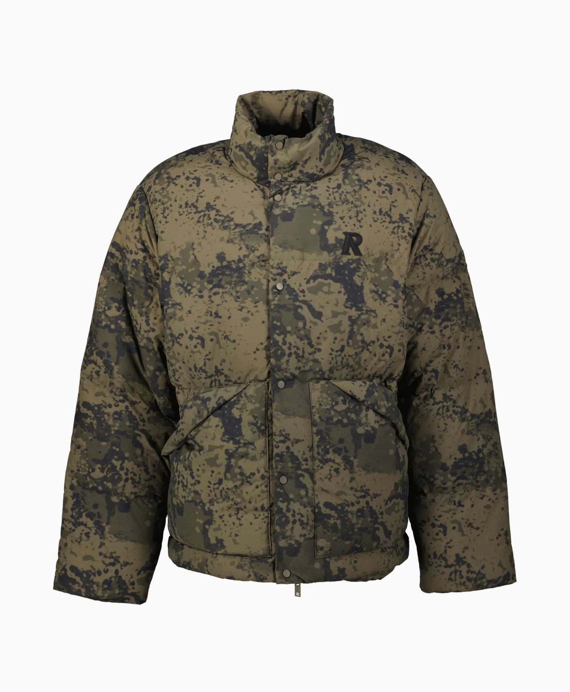 Represent Gewatteerde Jas Puffer Groen