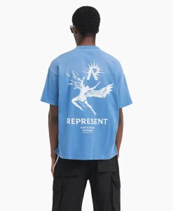 Represent Top & T-Shirt Icarus Licht Blauw
