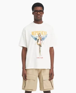 Represent T-Shirt Korte Mouw Rebornoff White