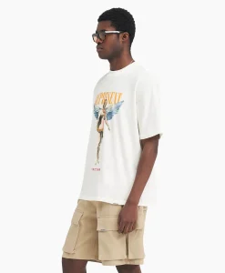 Represent T-Shirt Korte Mouw Rebornoff White