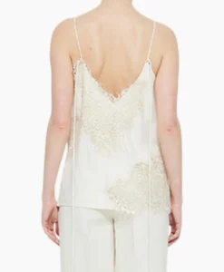 Rohe Top Lace Camisole Ecru