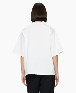 Rohe T-Shirt Korte Mouw Classic Wit