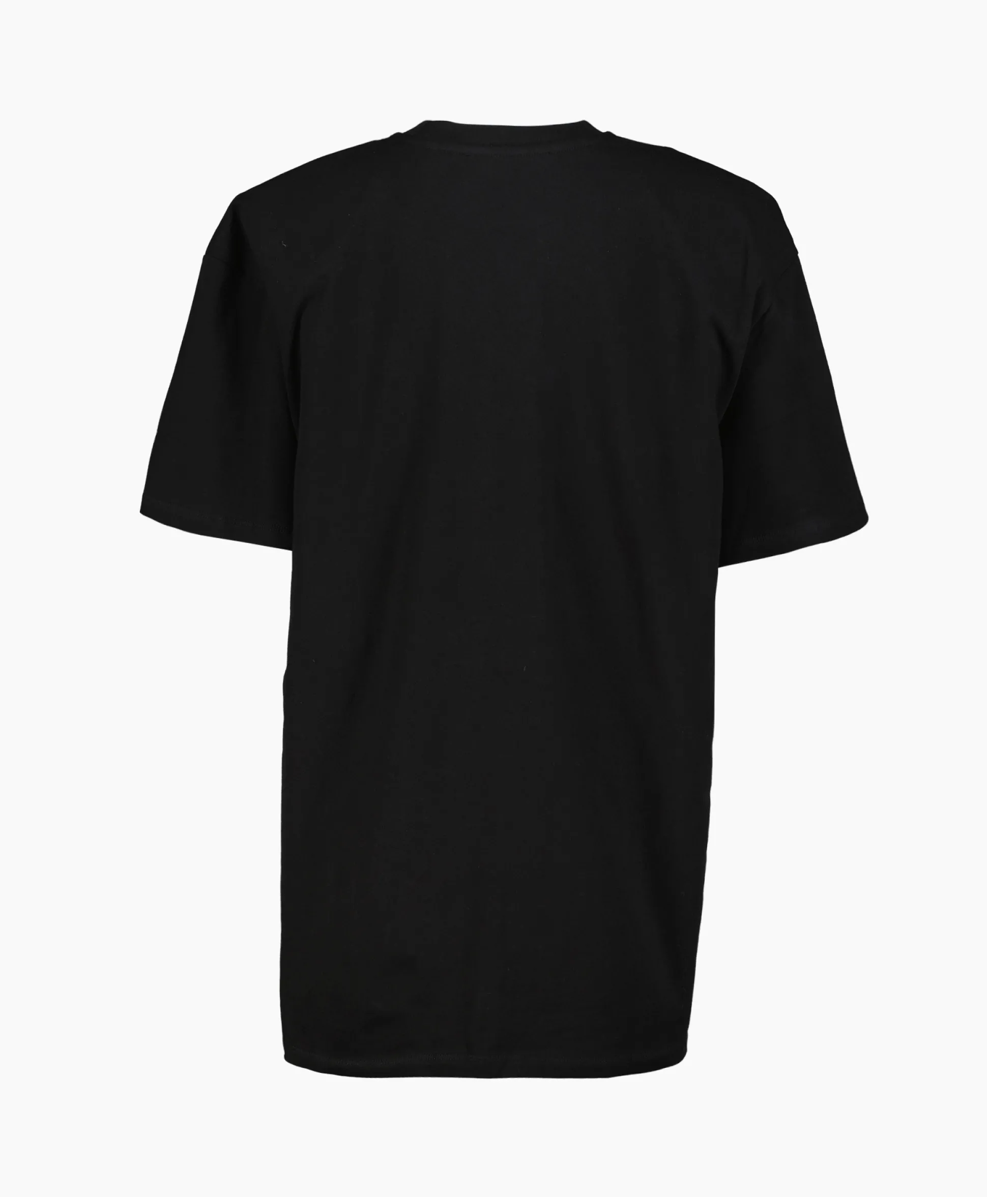 Rotate T-Shirt Korte Mouw Oversized Logo Zwart